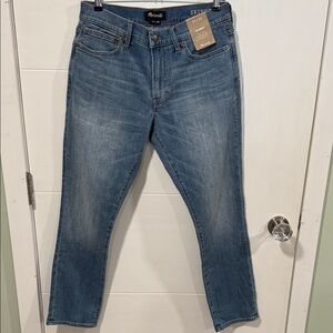 Madewell Men's Skinny Jeans in Classic Blue